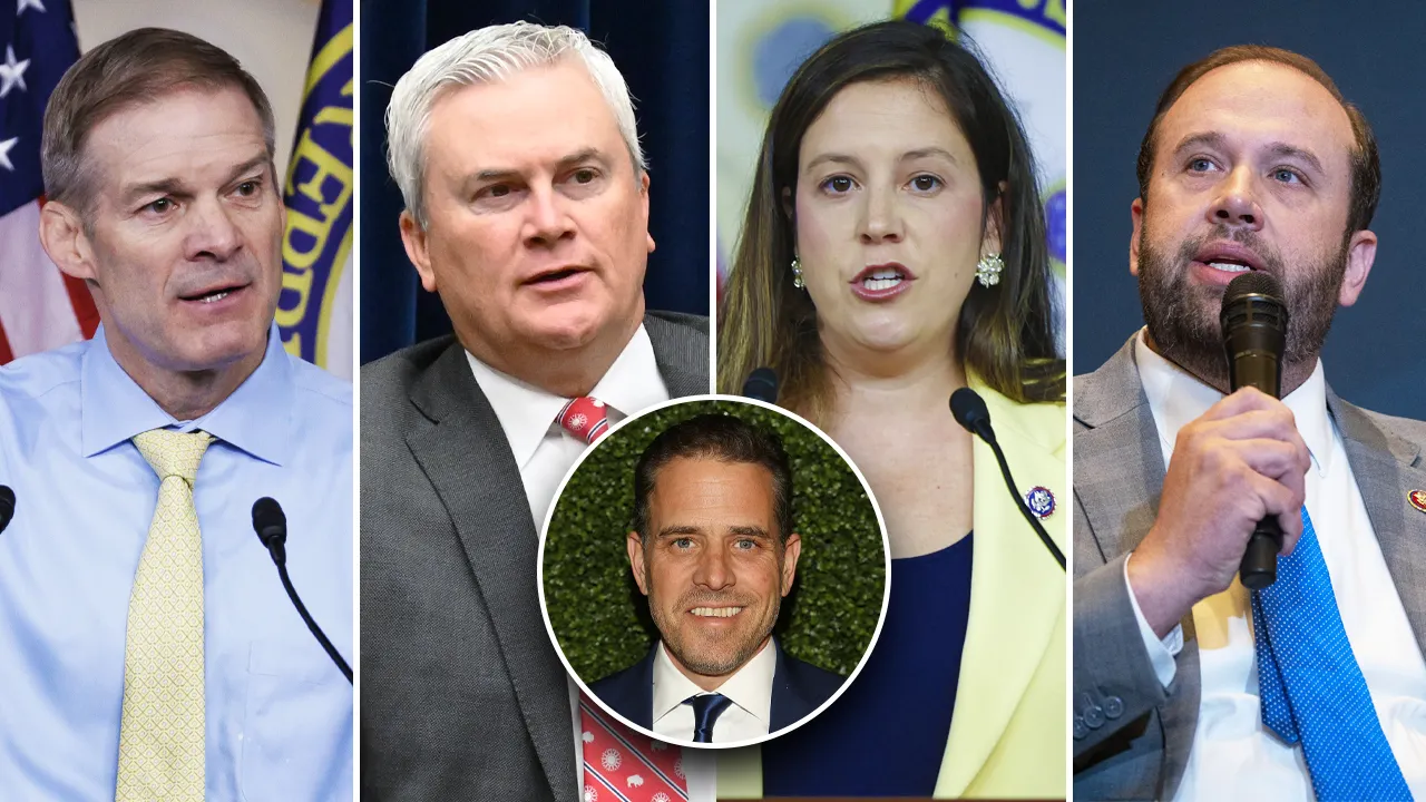 Jim Jordan, James Comer, Elise Stefanik, Jason Smith, Hunter Biden