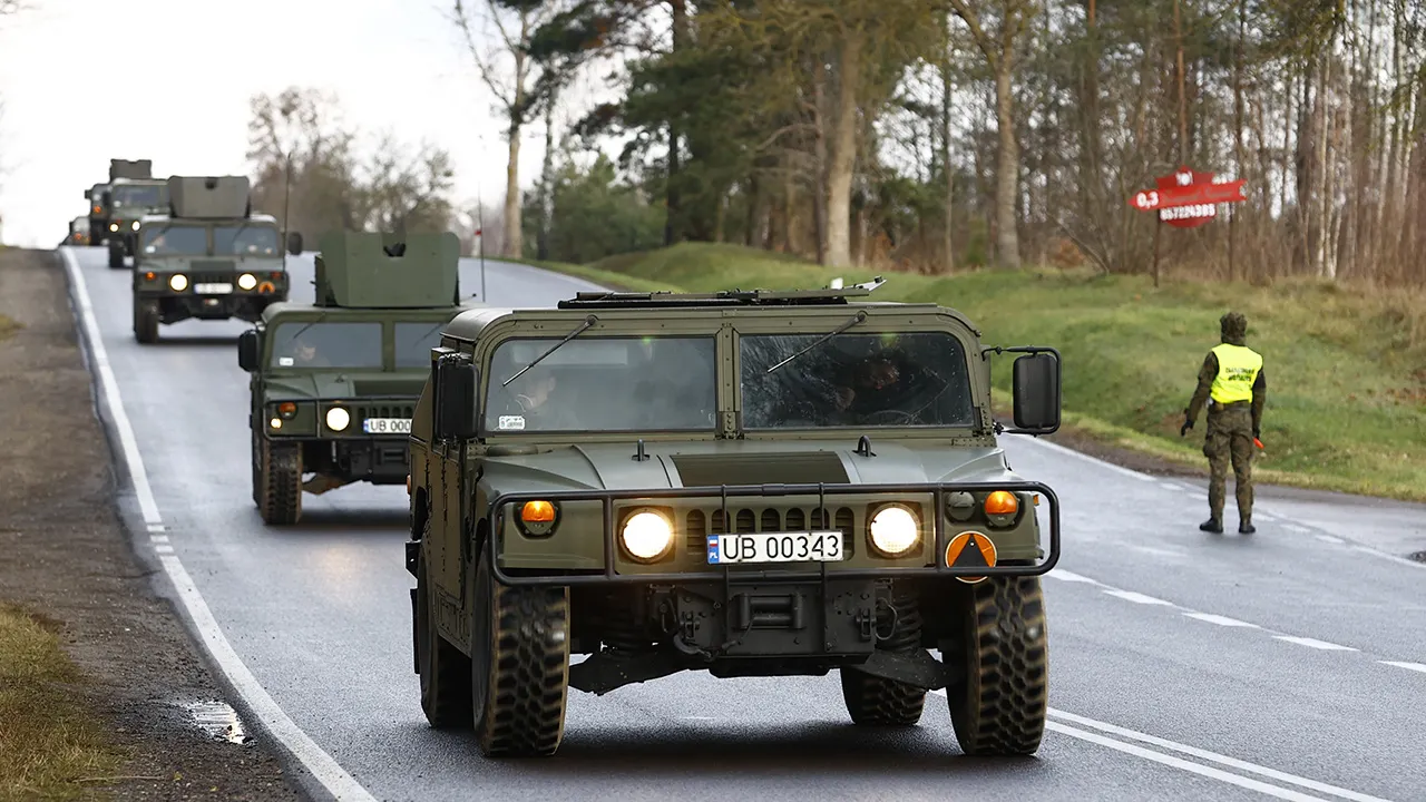 Polish border security