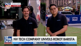 NV tech company unveils robot barista on FOX Square