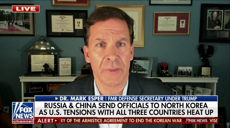 Russia, China sending officials to North Korea is 'interesting' and 'significant on a few fronts': Dr. Mark Esper