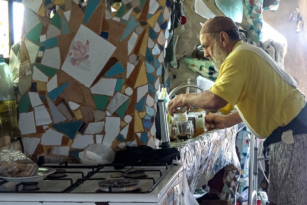 Israeli man refuses to leave home he built into cliffside over 50 years despite eviction threat