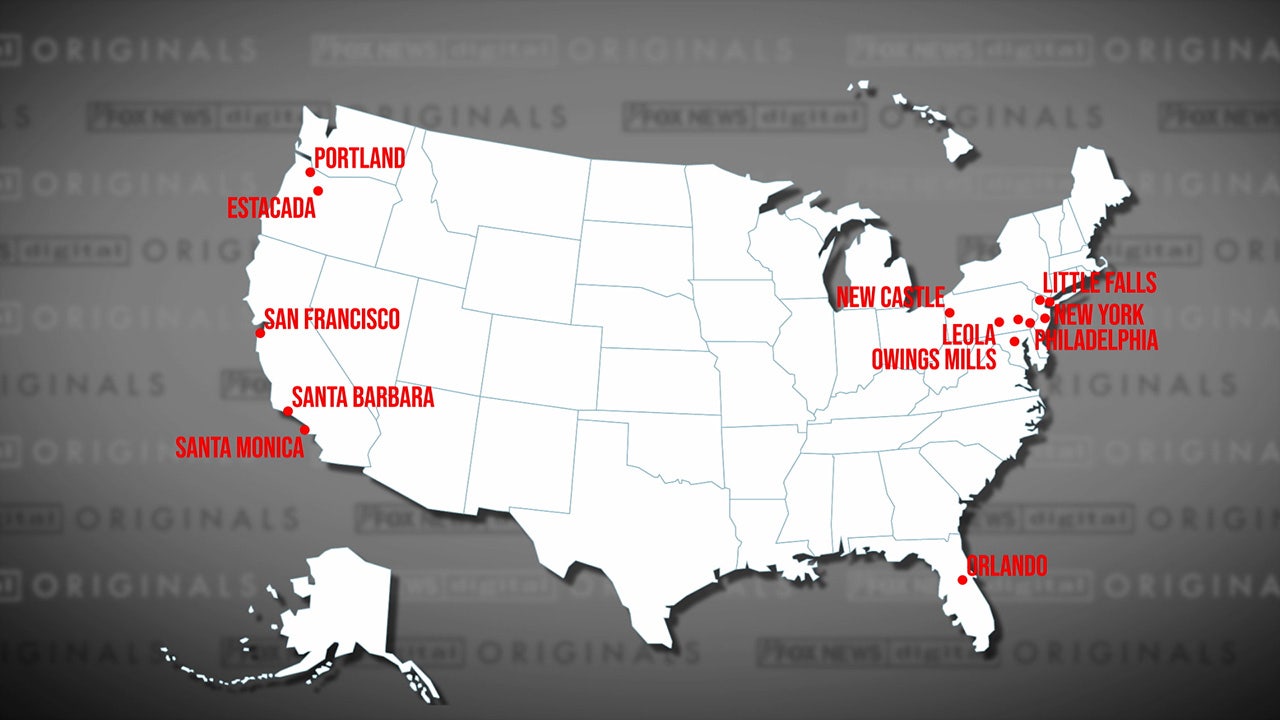 Map of US showing where Plato is deployed