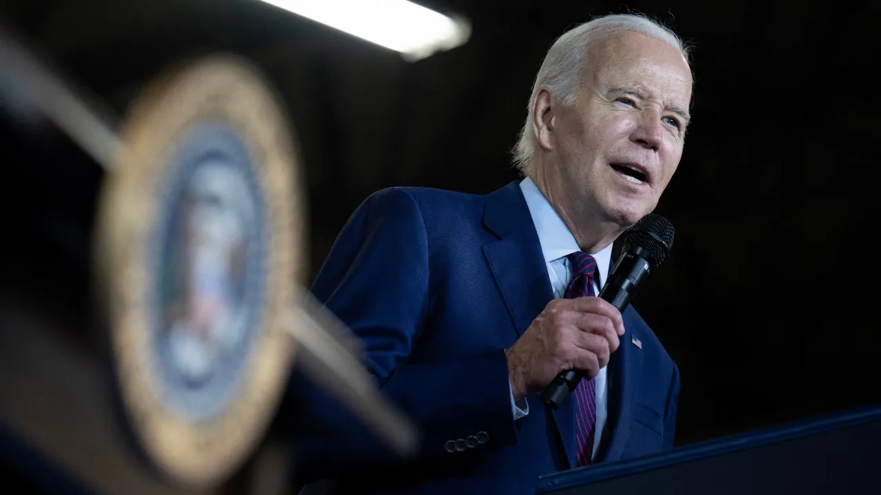 Biden says Republicans are 'undermining' the US military