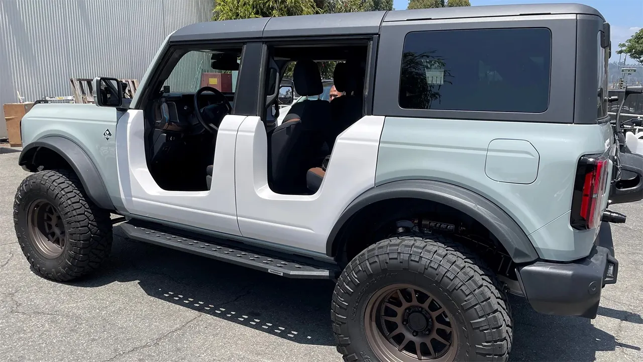 bronco roadster side