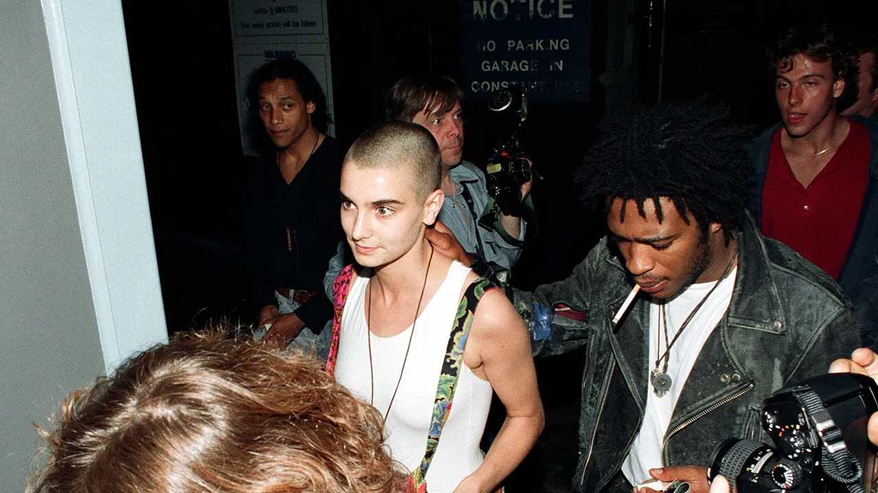 Sinead O'Connor in 1990